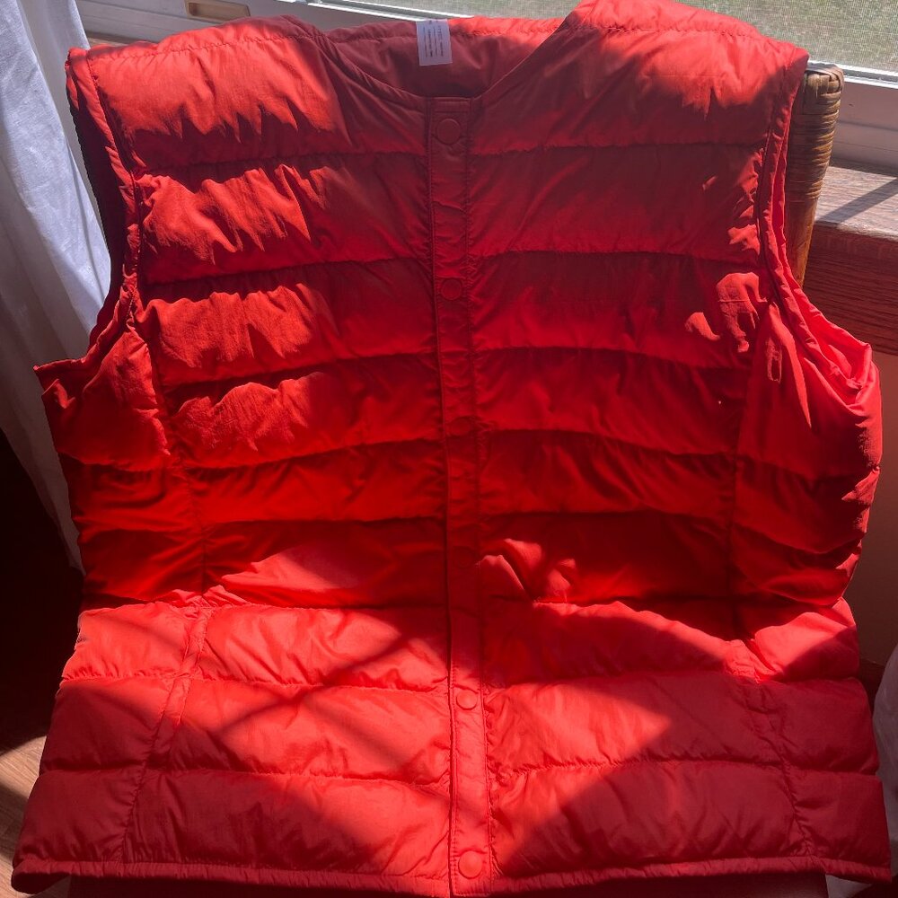 Orange Softshield Vest Unisex XXL